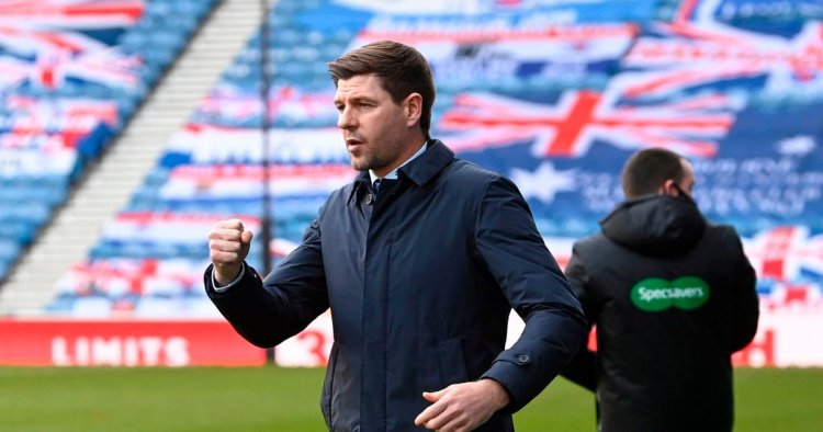 Steven Gerrard sees no nerves among Rangers players as title beckons