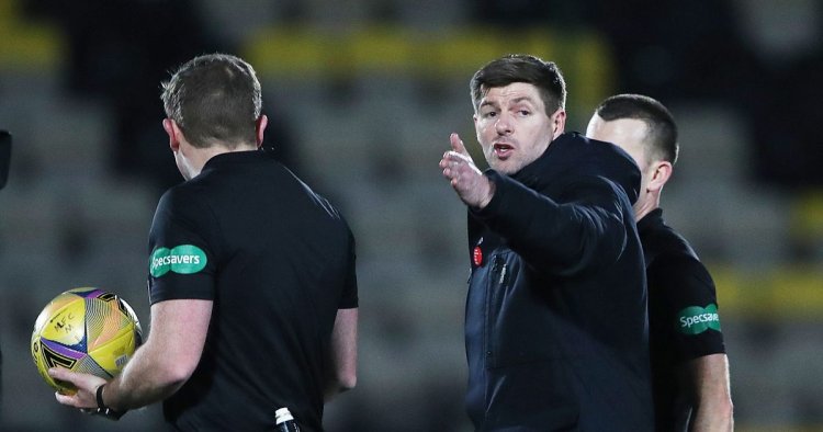Steven Gerrard offered Rangers ban over Livingston flashpoint