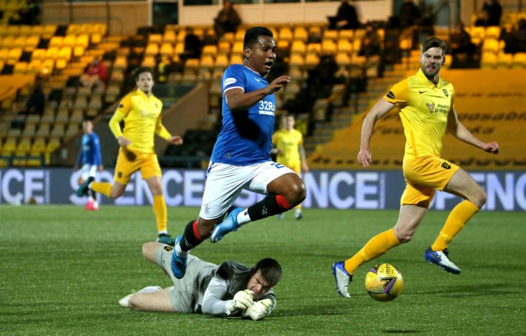 Rangers striker Alfredo Morelos discovers yellow card fate after Livingston diving storm