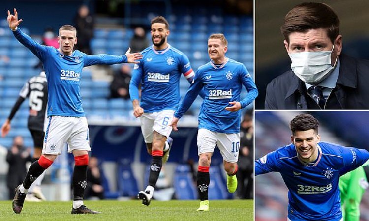 Rangers 3-0 St Mirren: Gerrard's side now just ONE POINT from title