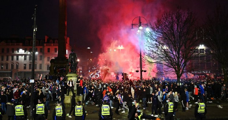 Rangers were in pre-emptive talks with Government and Police ahead of title win