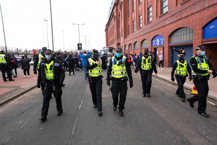 Rangers celebrations show why cops must be vaccinated, says police union