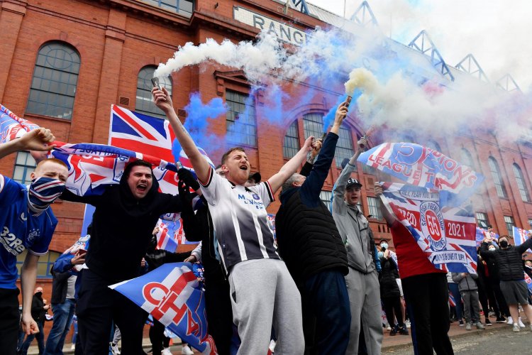 Fears voiced that Rangers' fans celebrations could hamper return of lower league football in Borders by triggering spike in Covid-19 cases