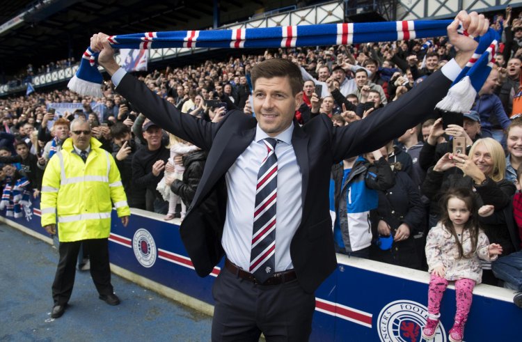 Steven Gerrard on his pride in the Rangers support and their role in the Ibrox club’s 55th Scottish title win