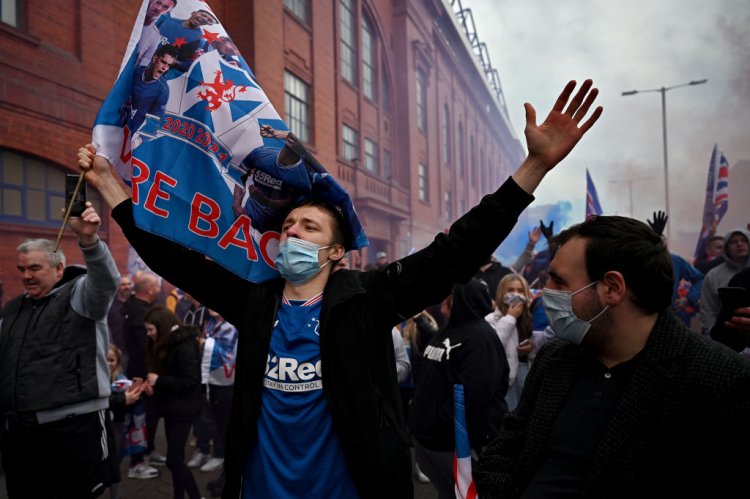 Clip emerges proving Rangers asked fans to disperse from Ibrox