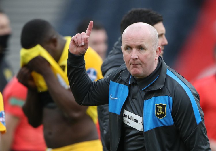 Rangers fans celebrations were reduced by lockdown, says Livingston boss David Martindale in violence claim