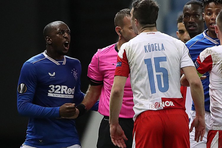Gerrard: Glen Kamara claims he was racially abused by Slavia's Ondrej Kudela