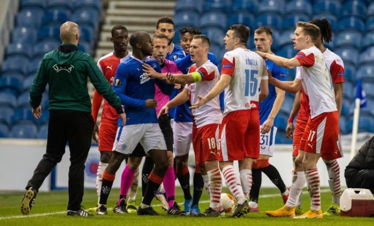 Rangers boss Steven Gerrard backs Glen Kamara racism claims and calls for UEFA action