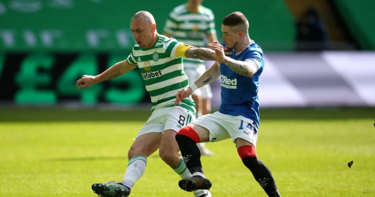 Watch: Scott Brown shows his support to Glen Kamara before Old Firm derby - PlanetFootball