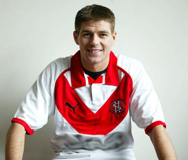 When Rangers boss Steven Gerrard donned the red vee of St Helens