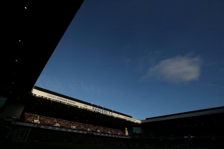 Rangers in Hong Kong in front of the fans