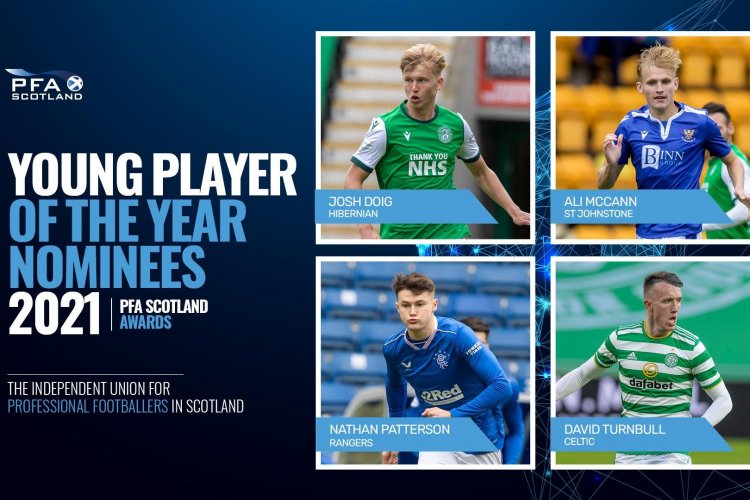 Celtic, Rangers, Hibs and St Johnstone starlets shortlisted for PFA Scotland young player award