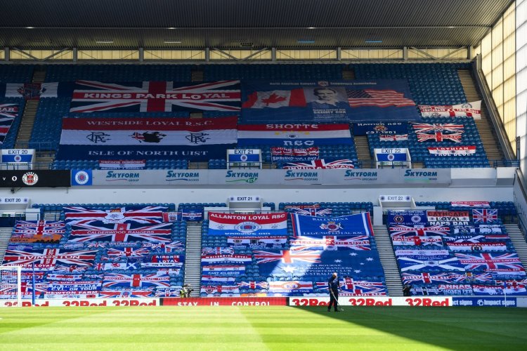 Gers fans react to Ibrox photo