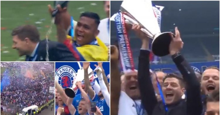 Steven Gerrard’s Rangers complete Invincible SPFL season with 4-0 win vs Aberdeen