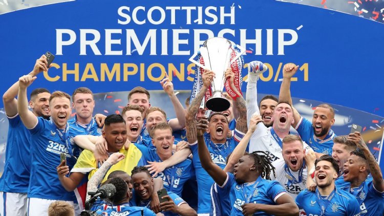 Rangers finish season unbeaten with 102 points