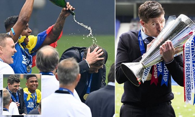 Gerrard praises his Rangers side  after going the season unbeaten