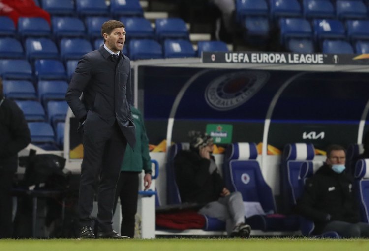 Brendan Rodgers stone cold response to Gerrard Slavia call