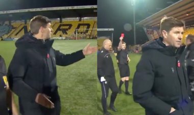 Steven Gerrard could miss Rangers' title winning game after red card | JOE.co.uk