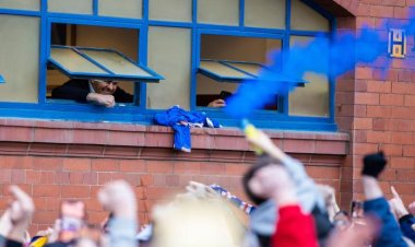 Steven Gerrard calls for understanding of Rangers' fan celebrations outside Ibrox as his team move to within a point of the Premiership title
