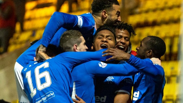 Livingston 0-1 Rangers: Alfredo Morelos strike puts Steven Gerrard's side on verge of title