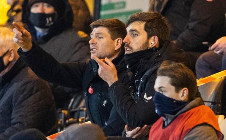 'I can't have that' - Steven Gerrard hits out at match officials after red card in Rangers win over Livingston
