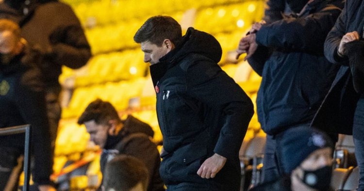 Steven Gerrard right to be aggrieved as Livi boss makes 'stonewaller' admission
