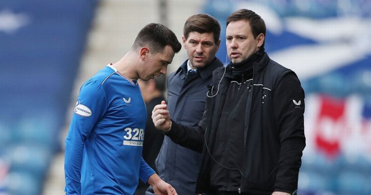 Rangers boss gives injury update and urges men to knock 54s 'off the wall'