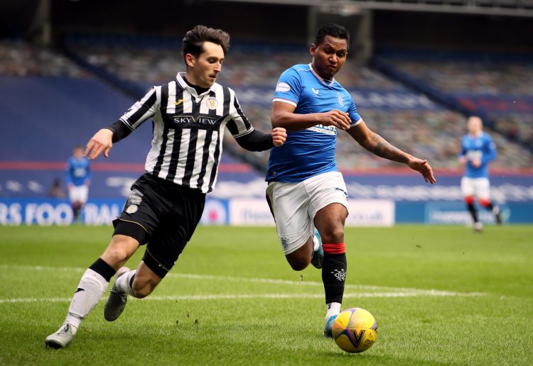 Alfredo Morelos declares Rangers 'champions' as the Ibrox club move to within a point of the Premiership