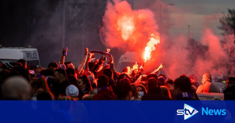 Football fans urged to stay at home after Rangers breach