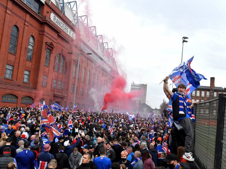 Nicola Sturgeon condemns Rangers fans over public celebrations of title win
