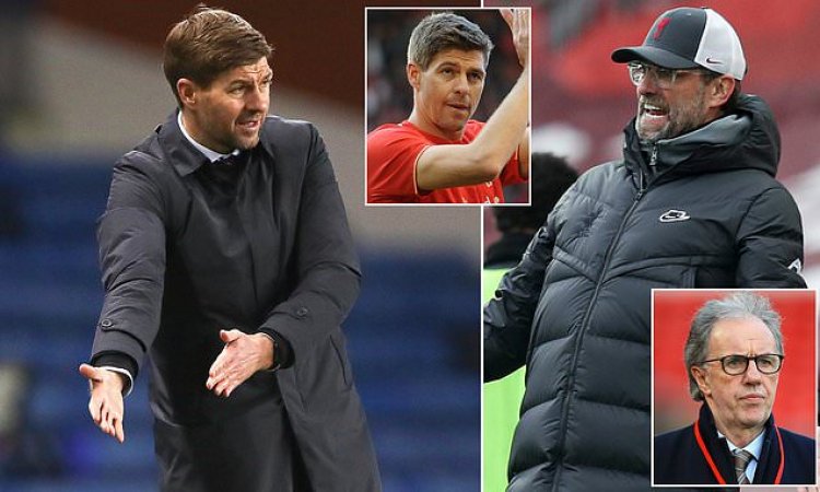 Lawrenson claims Gerrard is NOT ready to replace Klopp at Liverpool