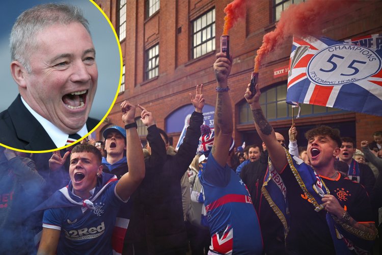 'I am floating at 1000ft' - Ally McCoist 'very high on life' after Rangers' title win