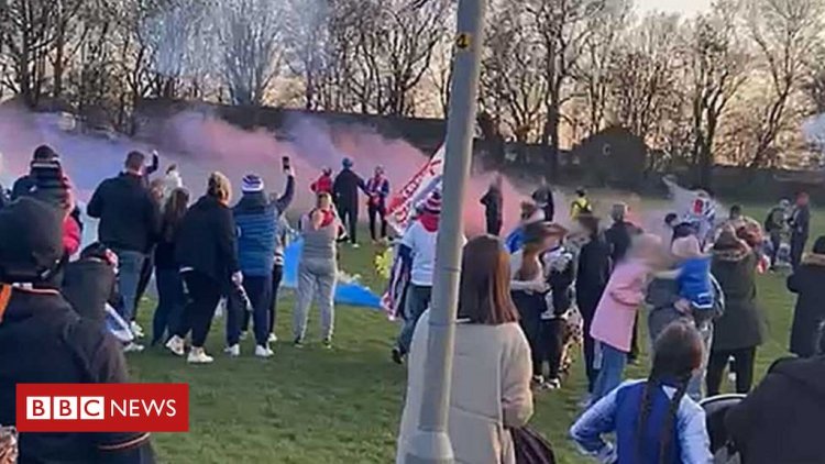 Covid-19: Rangers fans fined for celebration in Corby