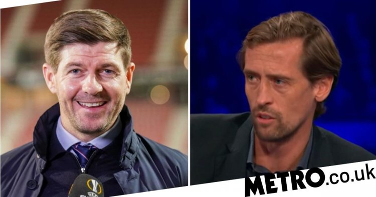 Peter Crouch sends message to Rangers boss Steven Gerrard over Liverpool return