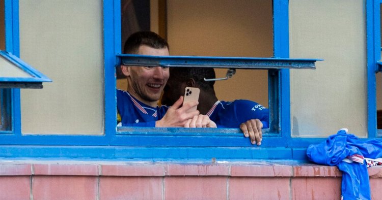 Borna Barisic details Rangers 'madhouse' celebrations after title win