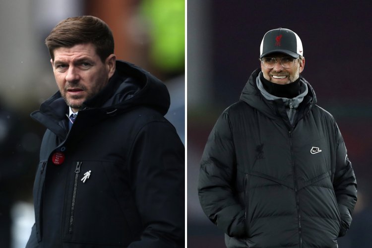 Rangers receive Steven Gerrard future boost as Jurgen Klopp makes Liverpool statement