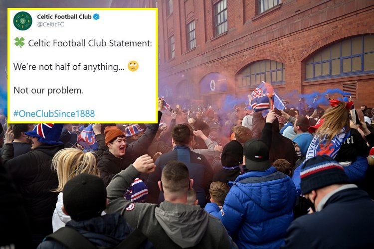 Celtic hit back at Old Firm rivals Rangers with cryptic Tweet after Nicola Sturgeon blasts fans