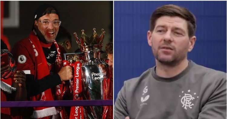 Steven Gerrard has responded to claims that Liverpool fans want him as manager