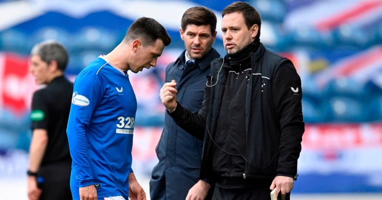 Ryan Jack ruled out of Rangers Europa League showdown with Slavia Prague