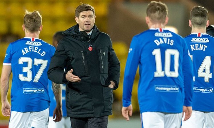 Gerrard: Rangers back in the routine ahead of Slavia Prague clash