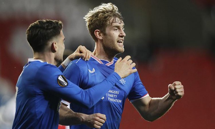 Slavia Prague 1-1 Rangers: Helander gives Gers vital away goal