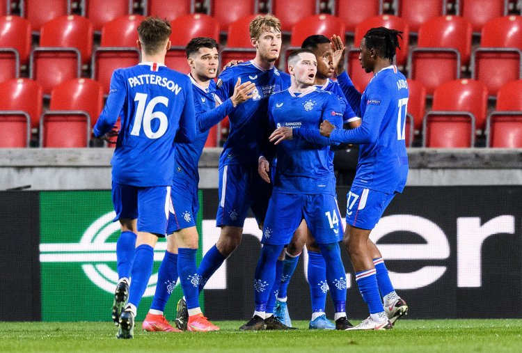 Slavia Prague 1-1 Rangers: Steven Gerrard's side have Europa League advantage ahead of Ibrox clash