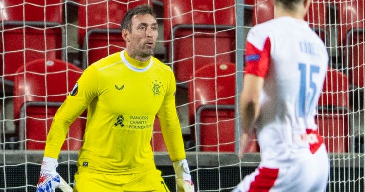 Allan McGregor's brilliant humble Rangers reaction to incredible Slavia save
