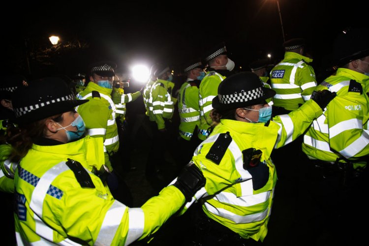 Desperate comparisons with Rangers party and London protests are vile