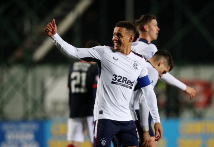 Rangers skipper Tavernier makes elite goalscoring XI for 21st century