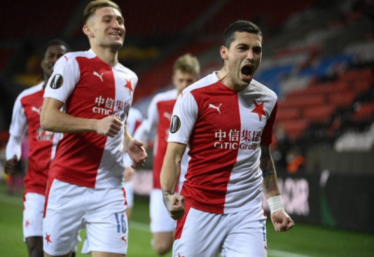 Rangers news: Slavia ace shares what he said to Hagi after EL draw