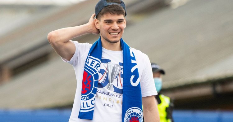 Ianis Hagi congratulated on Rangers triumph by Slavia countryman Nicolae Stanciu