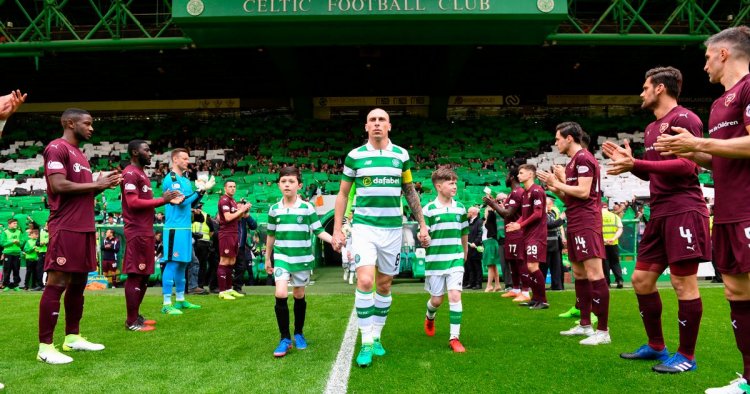 When Scottish teams have paid tribute with guard of honour as debate rumbles on