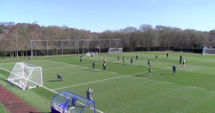 Alfredo Morelos scores Rangers stunner as Bufalo shows ability in training video