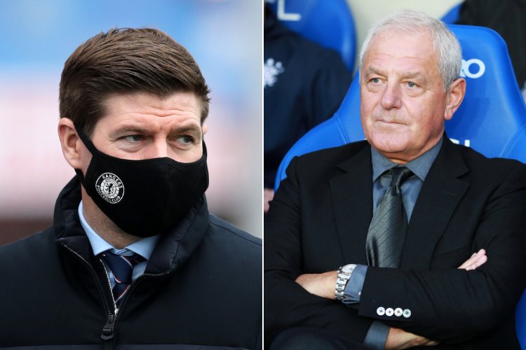 Steven Gerrard sends message to Rangers icon Walter Smith as former boss recovers in hospital